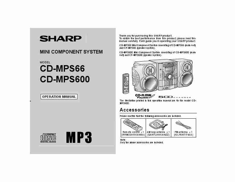 Sharp Stereo System CD-MPS600-page_pdf